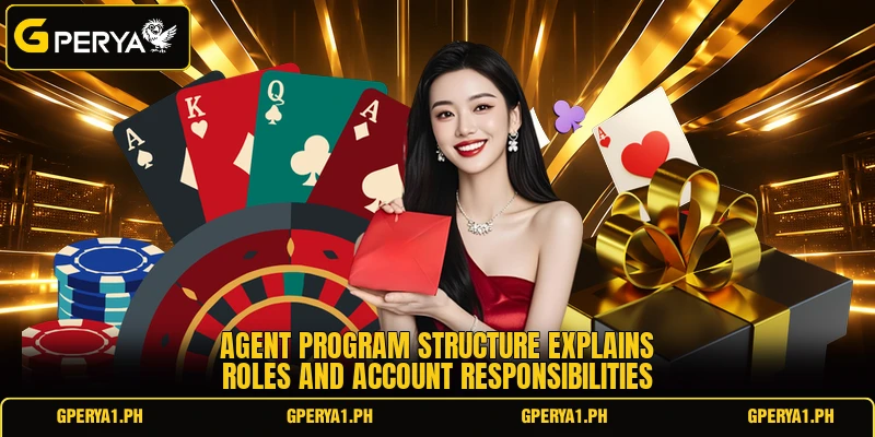 Agent program structure explains roles and account responsibilities