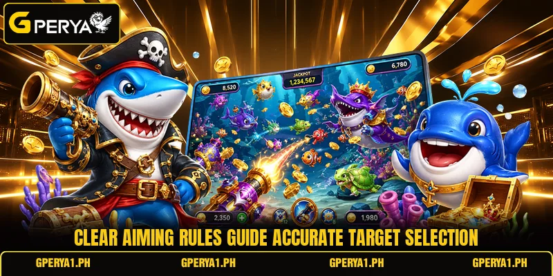 Clear aiming rules guide accurate target selection