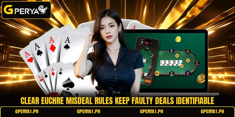 Clear euchre misdeal rules keep faulty deals identifiable