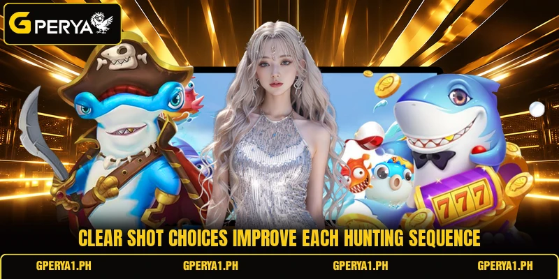 Clear shot choices improve each hunting sequence
