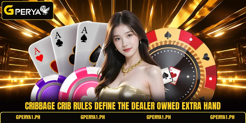 Cribbage crib rules define the dealer owned extra hand