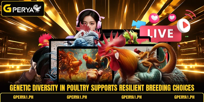 Genetic diversity in poultry supports resilient breeding choices