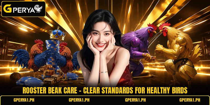 Rooster Beak Care - Clear Standards For Healthy Birds