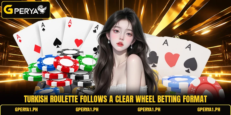 Turkish Roulette follows a clear wheel betting format