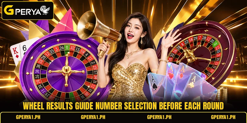 Wheel results guide number selection before each round